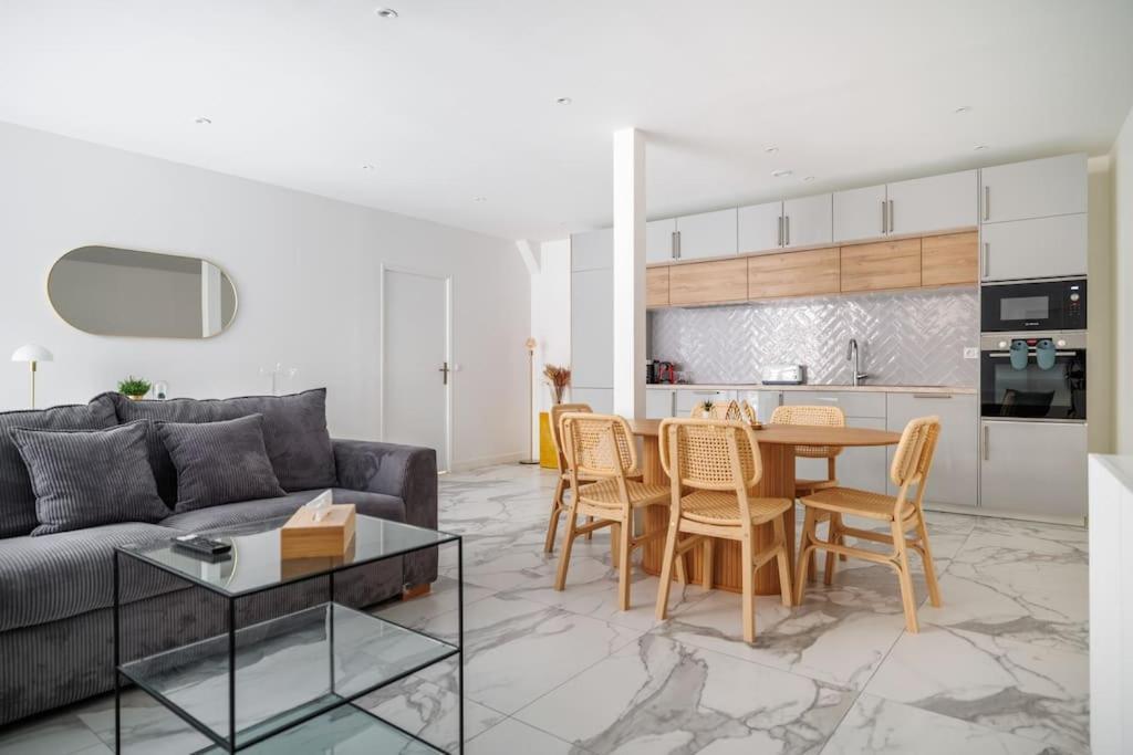 Beautiful Flat For 6 People #6 Lägenhet Asnières Exteriör bild