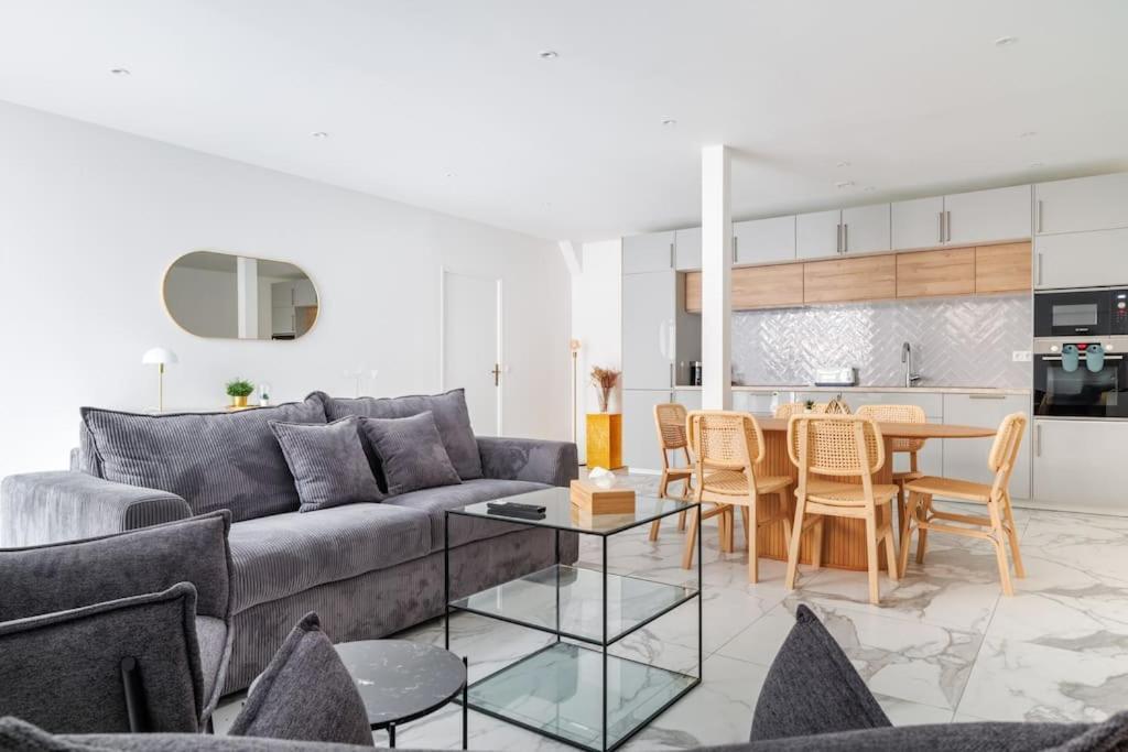 Beautiful Flat For 6 People #6 Lägenhet Asnières Exteriör bild